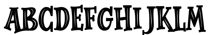 Obelios-Regular Font UPPERCASE