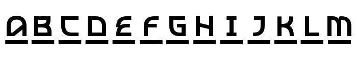 Obera-Regular Font LOWERCASE