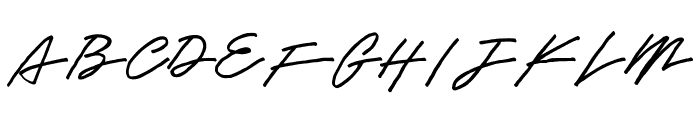 Obey Signature Font UPPERCASE