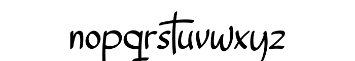 Objective Font LOWERCASE