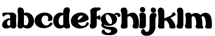 Obligati-Regular Font LOWERCASE