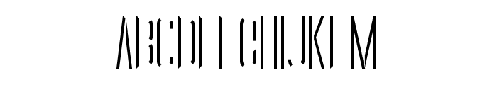 ObliviumLeft Font UPPERCASE