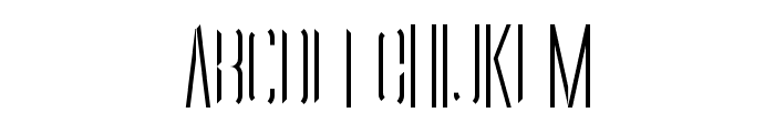 ObliviumRight Font UPPERCASE