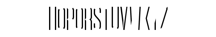 ObliviumRight Font UPPERCASE