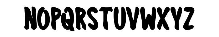 Obsessed Halloween Font LOWERCASE