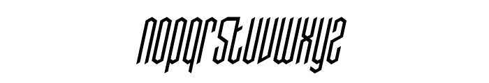 Obsidis Italic Font LOWERCASE