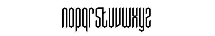 Obsidis Font LOWERCASE