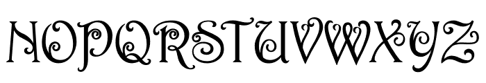 Occult Overture Font UPPERCASE