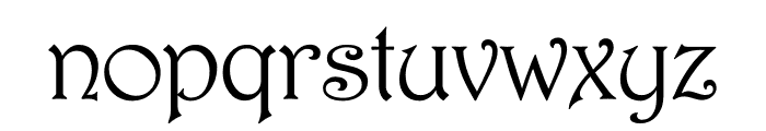 Occult Overture Font LOWERCASE
