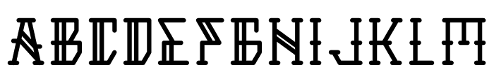 Oceanborn Font UPPERCASE