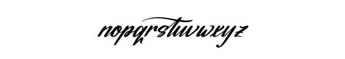 Ochitylla Italic Font LOWERCASE