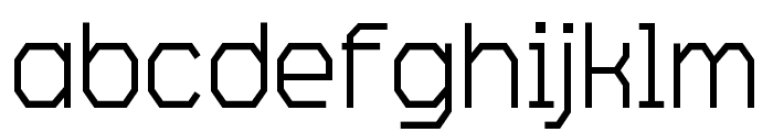 OctaBrain-Regular Font LOWERCASE