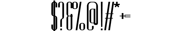 Octagon Font OTHER CHARS