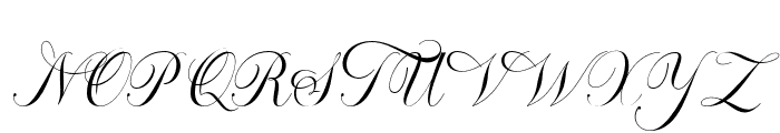 OctagonCalligraphy Font UPPERCASE