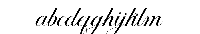 OctagonCalligraphy Font LOWERCASE