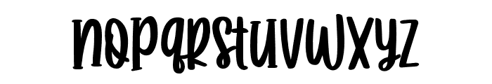 OctoberDream Font LOWERCASE