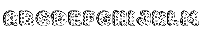 Octopus Sketch Regular Font UPPERCASE