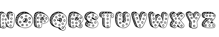 Octopus Sketch Regular Font UPPERCASE