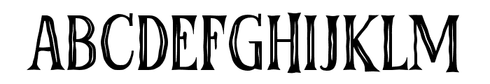 Odaeshi-Regular Font UPPERCASE