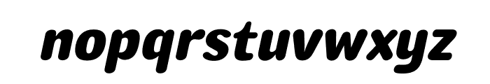 Odugi Sans Italic Font LOWERCASE
