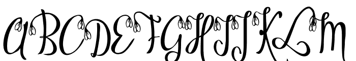 Ofaly Font UPPERCASE