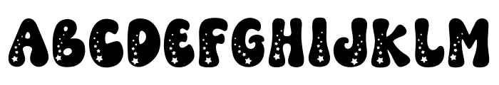Oh My Stars Font UPPERCASE