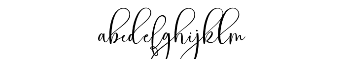 OhFlorwitaScript Font LOWERCASE