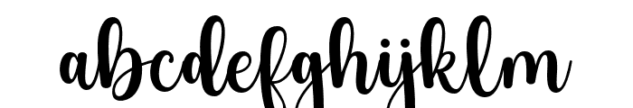 OhHoneyScript-Regular Font LOWERCASE