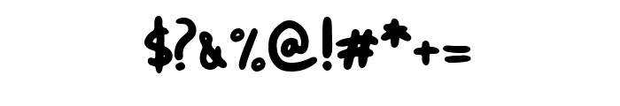 Ohaiyo Regular Font OTHER CHARS
