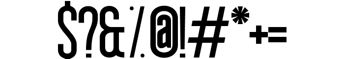 Okana UltraBold Font OTHER CHARS