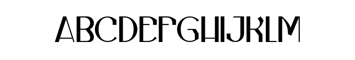 Okanogan Font UPPERCASE