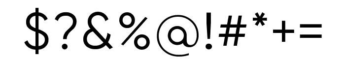 Oklean Regular Font OTHER CHARS