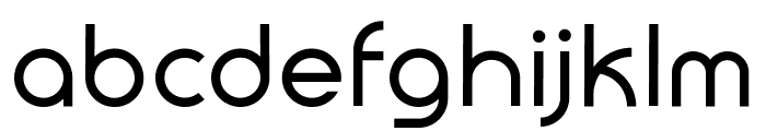 Oklean Regular Font LOWERCASE