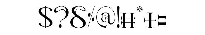 OlaBraga-Regular Font OTHER CHARS