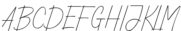 Olatte Font UPPERCASE