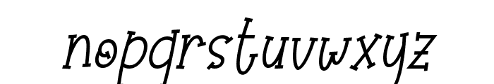 Olaugh Italic Font LOWERCASE