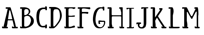 Old Emma Serif Font UPPERCASE