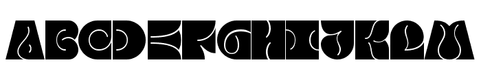 Old Fat Boy Regular Font UPPERCASE