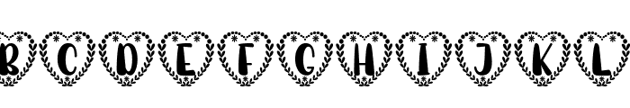 Old Love Font LOWERCASE