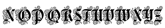 Old Master Regular Font UPPERCASE