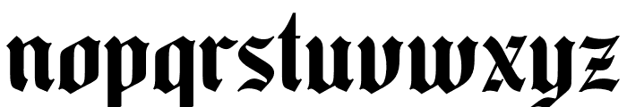 Old Master Regular Font LOWERCASE