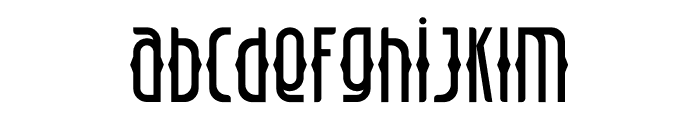 Old Spokes Font LOWERCASE
