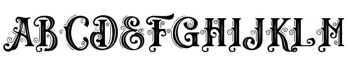 Old Victorian Vol 2 Regular Font UPPERCASE