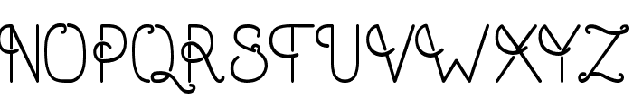 OldAlpha Font UPPERCASE