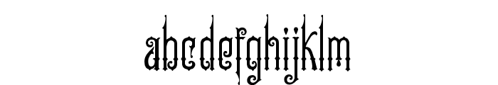 OldFinlander Font LOWERCASE