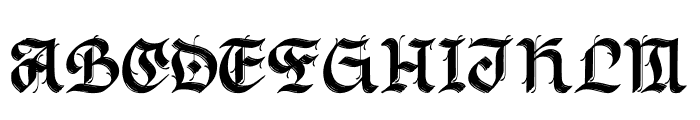 OldSkull-Regular Font UPPERCASE