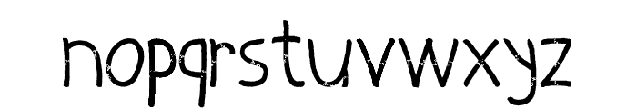 OldTree-Regular Font LOWERCASE