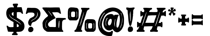 Oldash-Regular Font OTHER CHARS