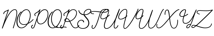 Oldbluesalt Font UPPERCASE