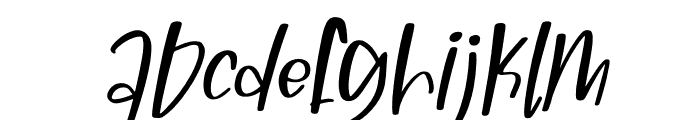 Oldfashion Italic Font LOWERCASE